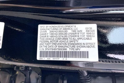 2026 Honda Passport TrailSport Elite