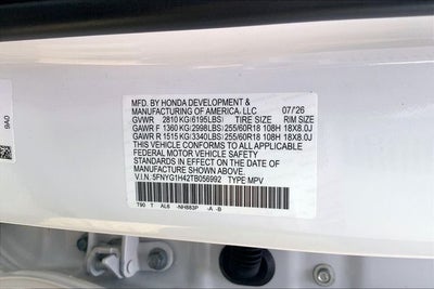 2026 Honda Pilot EX-L InStock