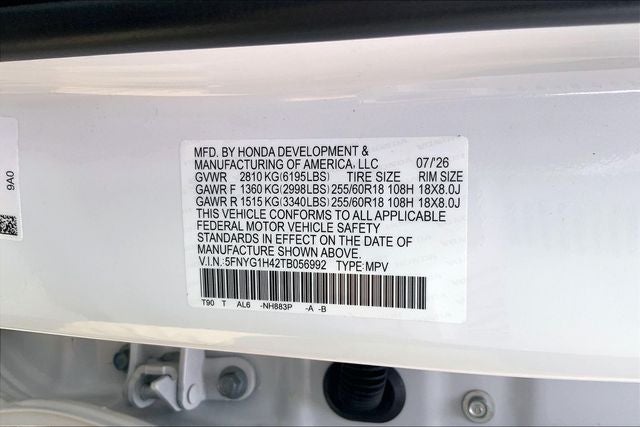 2026 Honda Pilot EX-L InStock