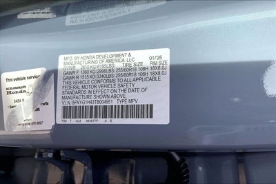 2026 Honda Pilot EX-L