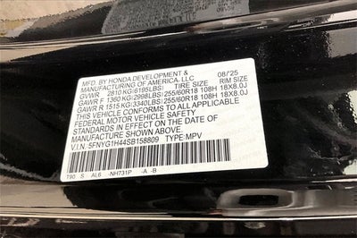 2025 Honda Pilot EX-L