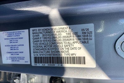 2026 Honda Pilot EX-L