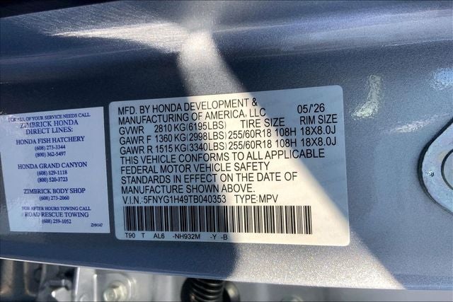 2026 Honda Pilot EX-L