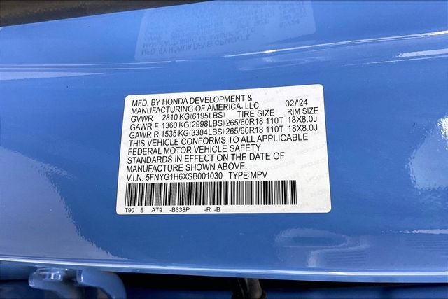 2025 Honda Pilot TrailSport