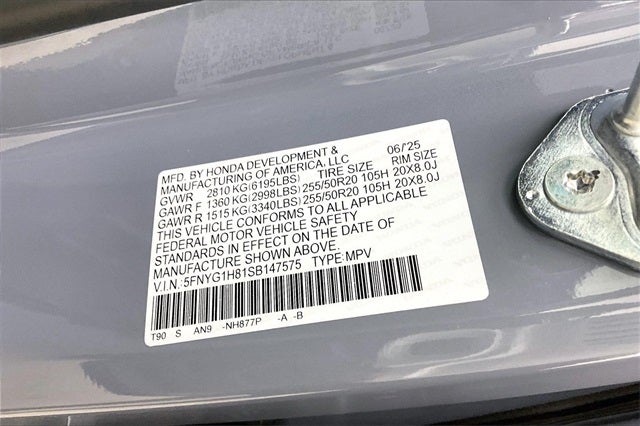 2025 Honda Pilot Elite