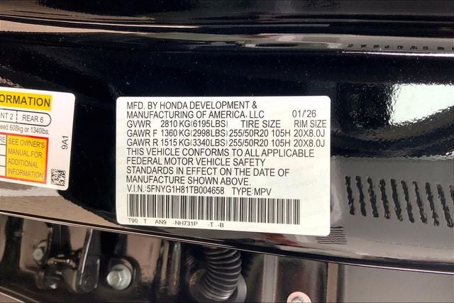 2026 Honda Pilot Elite