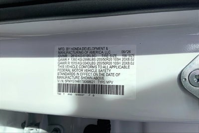 2026 Honda Pilot Elite InStock