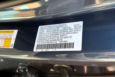 2026 Honda Pilot Elite