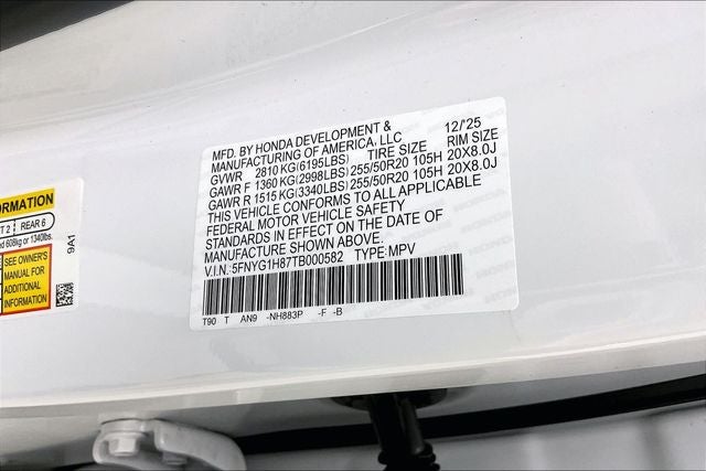 2026 Honda Pilot Elite