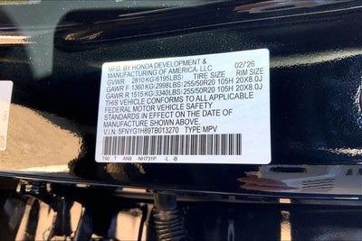 2026 Honda Pilot Elite