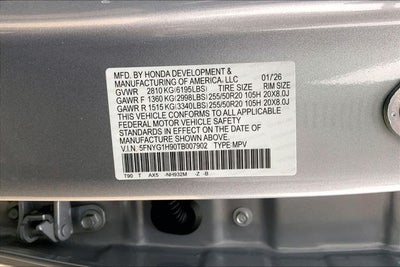 2026 Honda Pilot Black Edition