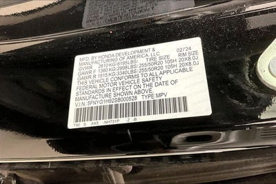 2025 Honda Pilot Black Edition