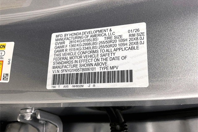 2026 Honda Pilot Black Edition