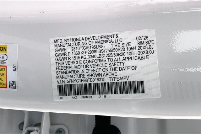 2026 Honda Pilot Black Edition