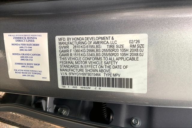 2026 Honda Pilot Black Edition