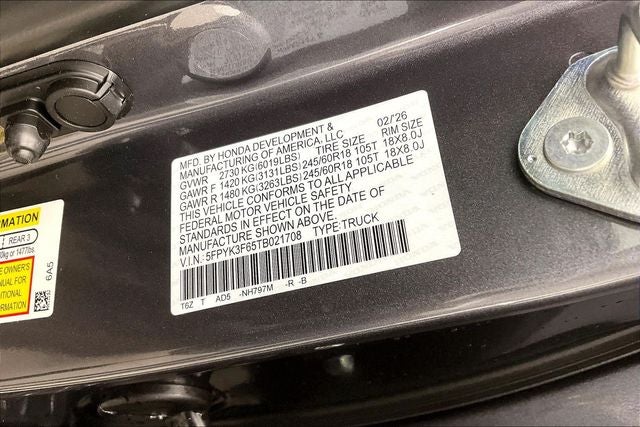 2026 Honda Ridgeline TrailSport