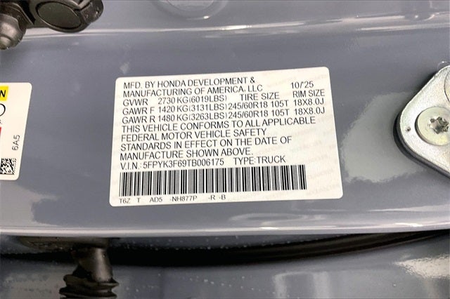 2026 Honda Ridgeline TrailSport