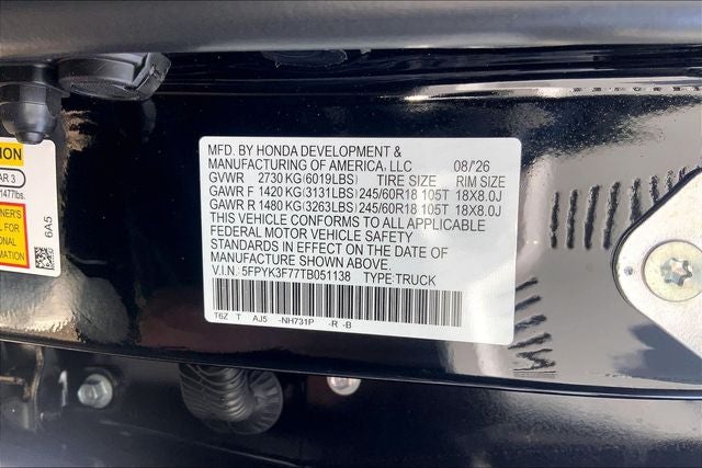 2026 Honda Ridgeline TrailSport+ InStock