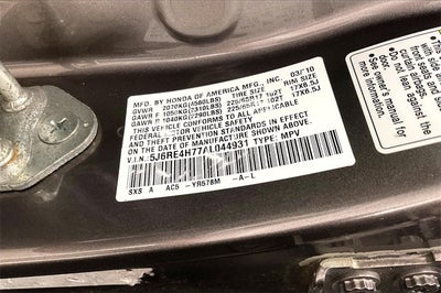 2010 Honda CR-V EX-L