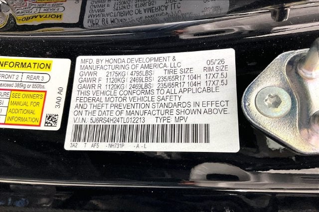 2026 Honda CR-V LX