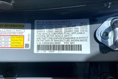 2027 Honda CR-V LX InStock