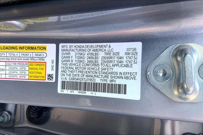 2026 Honda CR-V LX InStock