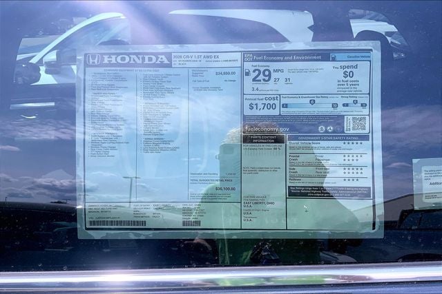 2026 Honda CR-V EX