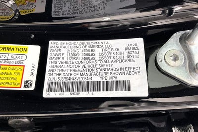 2027 Honda CR-V EX InStock