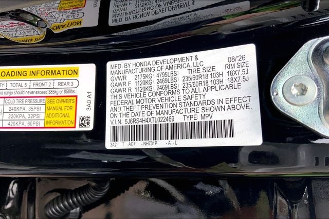 2026 Honda CR-V EX InStock