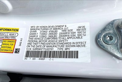 2026 Honda CR-V EX-L InStock