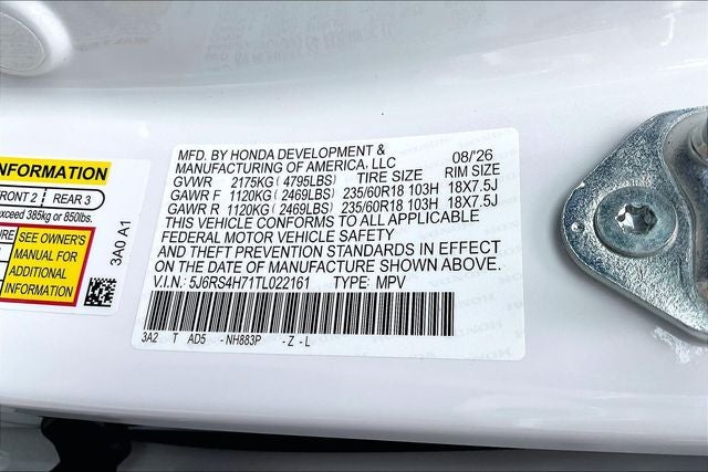 2026 Honda CR-V EX-L InStock