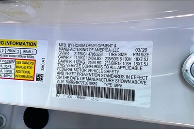 2026 Honda CR-V EX-L