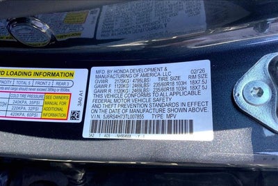 2026 Honda CR-V EX-L