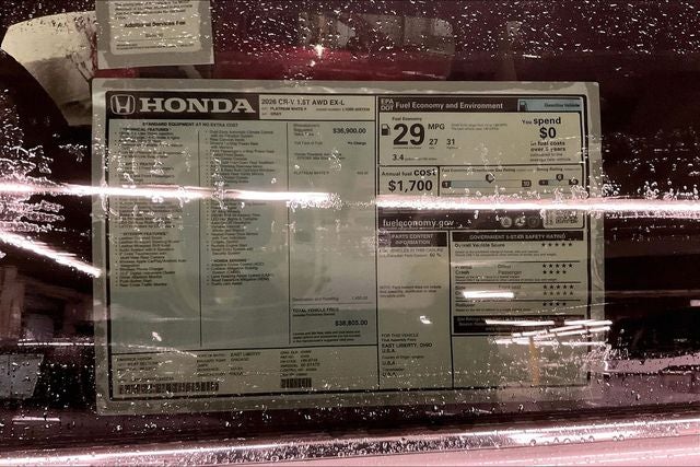 2026 Honda CR-V EX-L