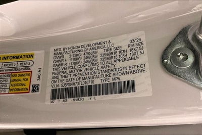 2026 Honda CR-V EX-L