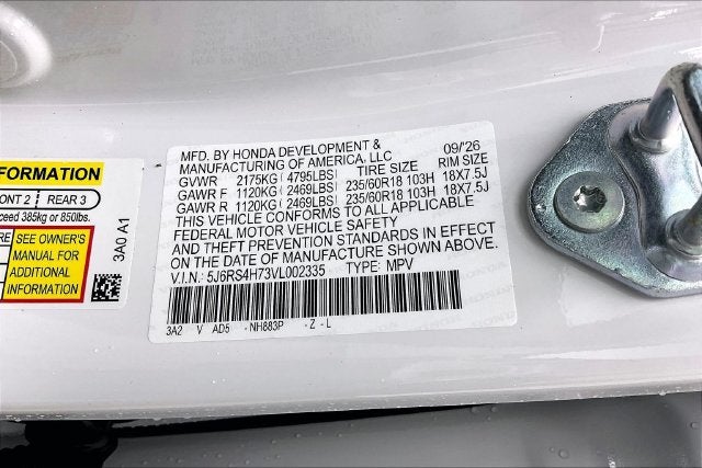 2027 Honda CR-V EX-L InStock