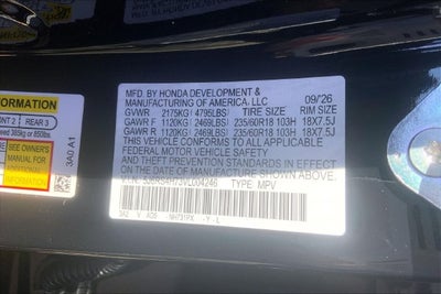 2027 Honda CR-V EX-L InStock
