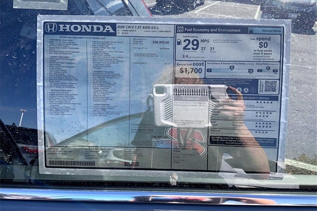 2026 Honda CR-V EX-L