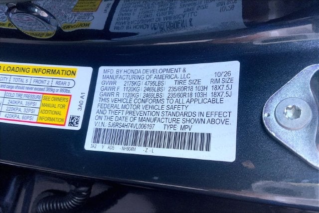2027 Honda CR-V EX-L InStock