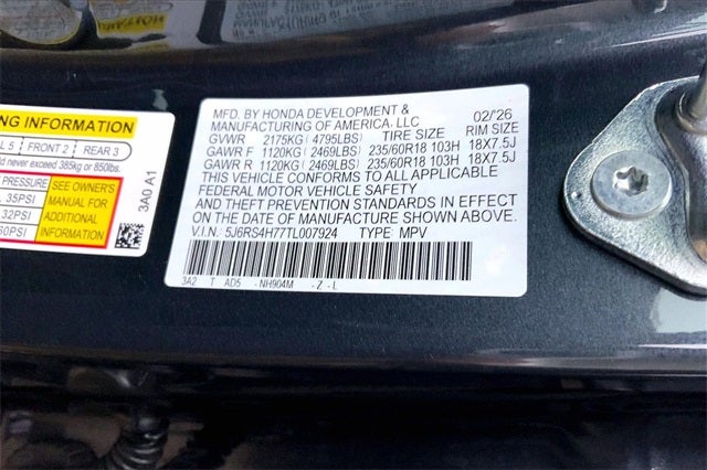 2026 Honda CR-V EX-L