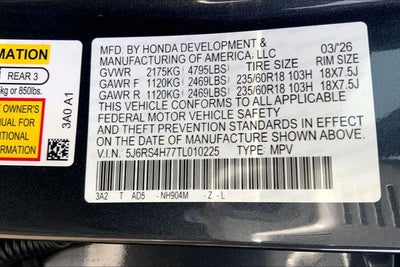 2026 Honda CR-V EX-L