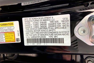 2026 Honda CR-V EX-L