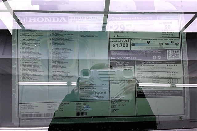 2026 Honda CR-V EX-L