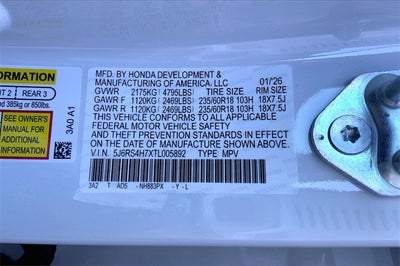 2026 Honda CR-V EX-L