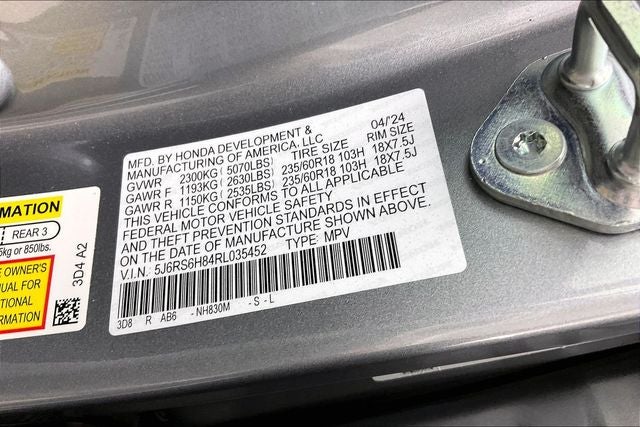 2024 Honda CR-V Hybrid Sport-L