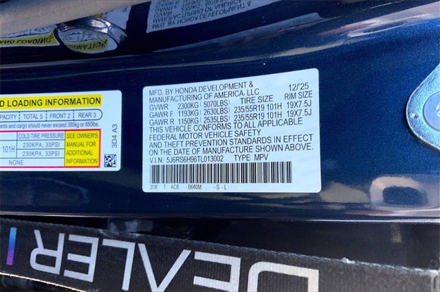 2026 Honda CR-V Hybrid Sport Touring