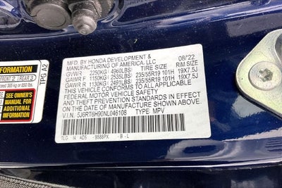 2022 Honda CR-V Hybrid Touring