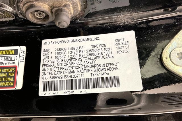 2017 Honda CR-V EX