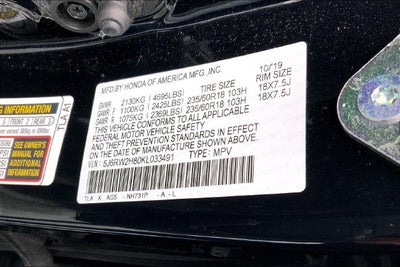 2019 Honda CR-V EX-L