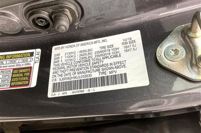 2018 Honda CR-V Touring